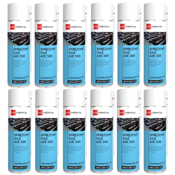 Sprężone powietrze 3x500ml